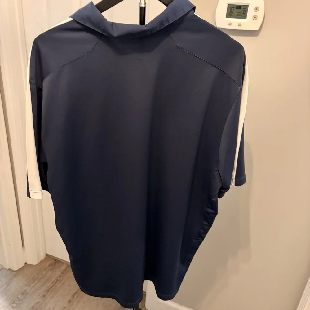 Nike Dri-FIT UNF Ospreys Men's Polo Shirt Navy Blue White Size XL Golf Gameday